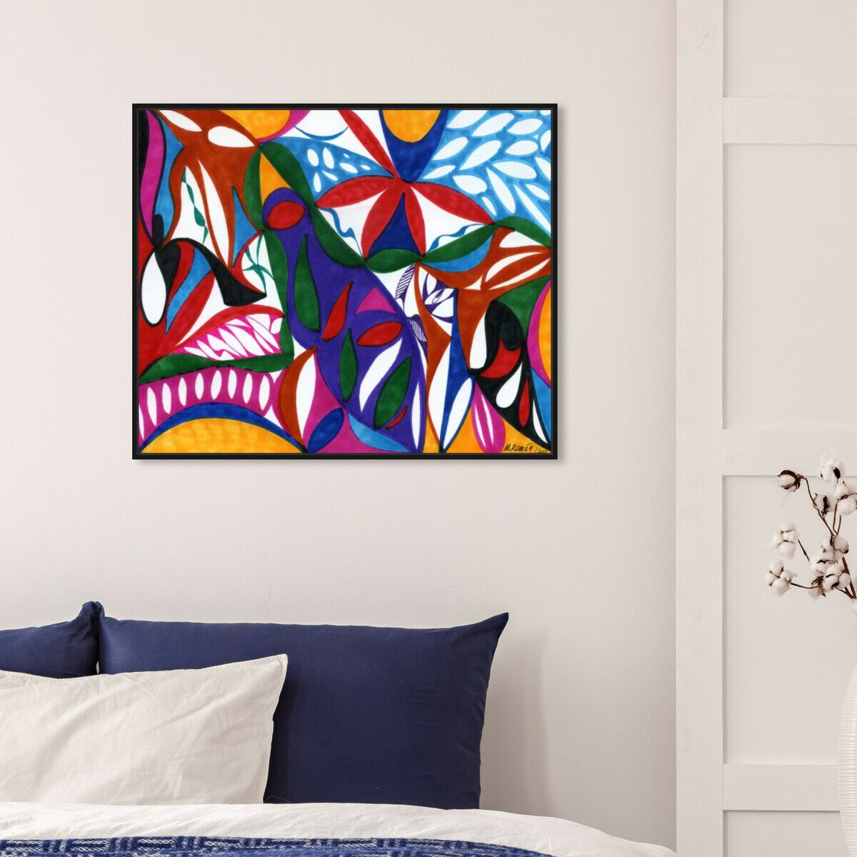 45x36/Framed Canvas/BFL