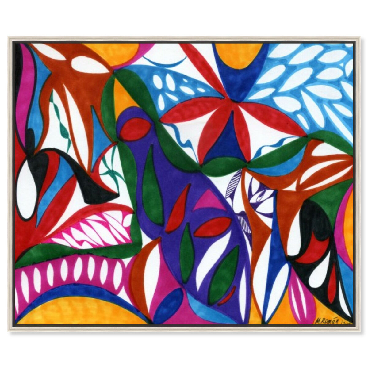 45x36/Framed Canvas/CFL