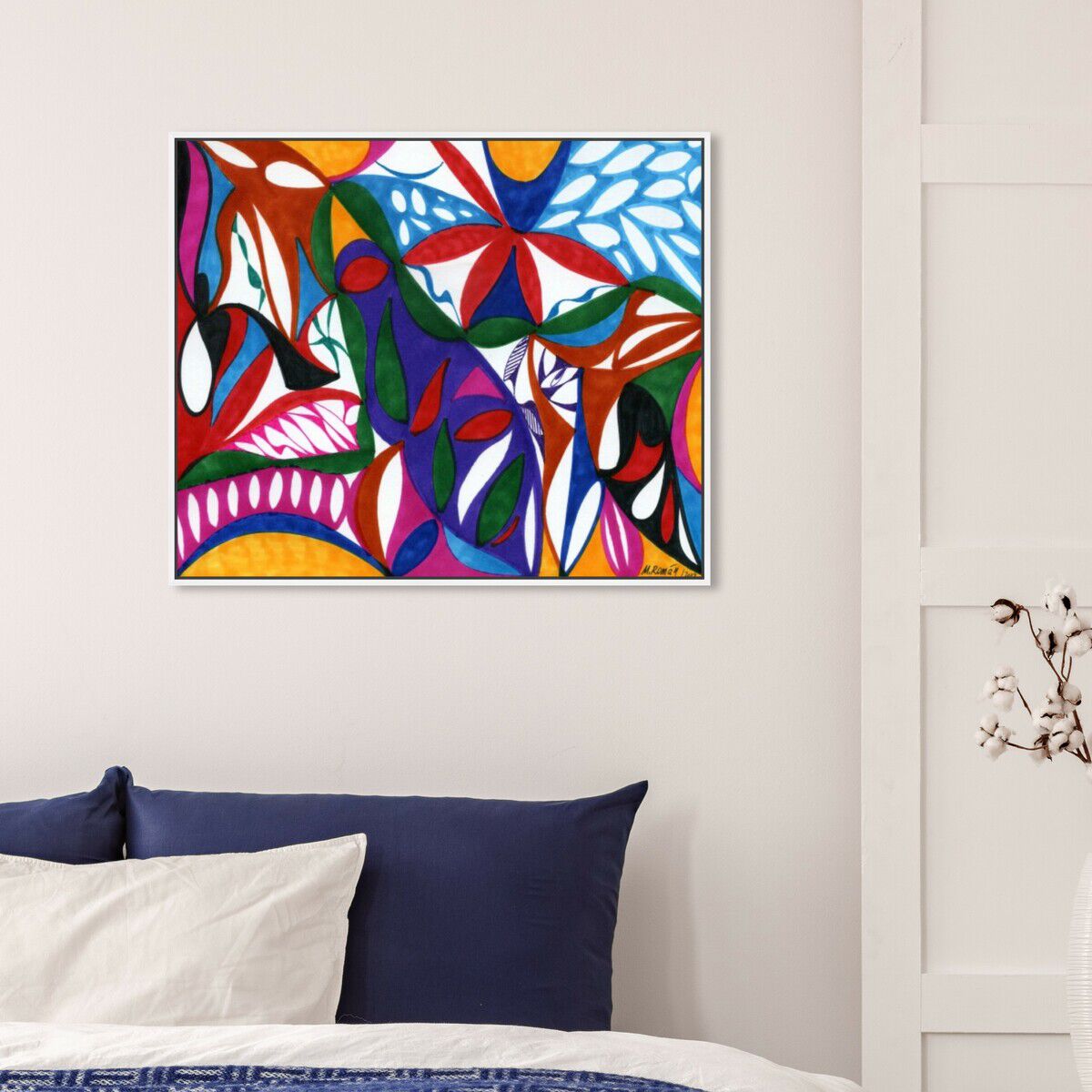 45x36/Framed Canvas/WFL
