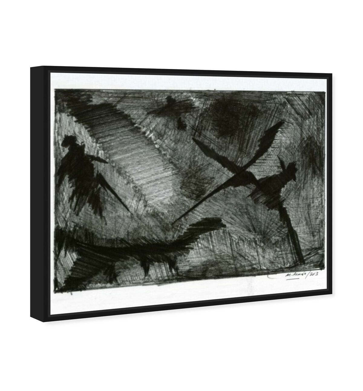 45x36/Framed Canvas/BFL
