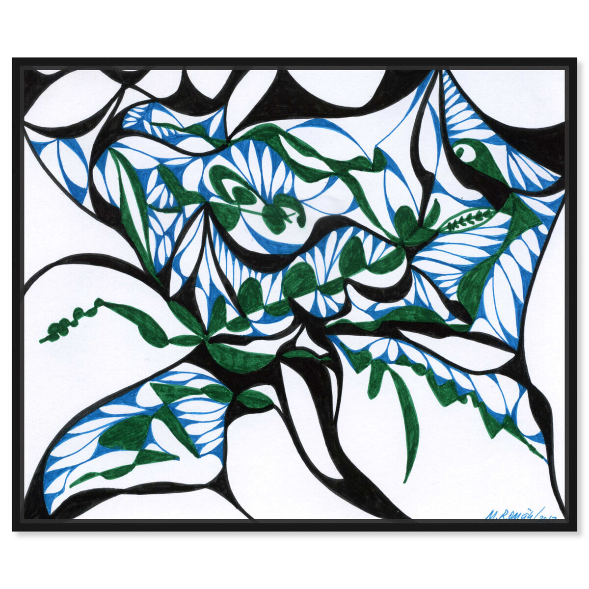 Swirling Ferns