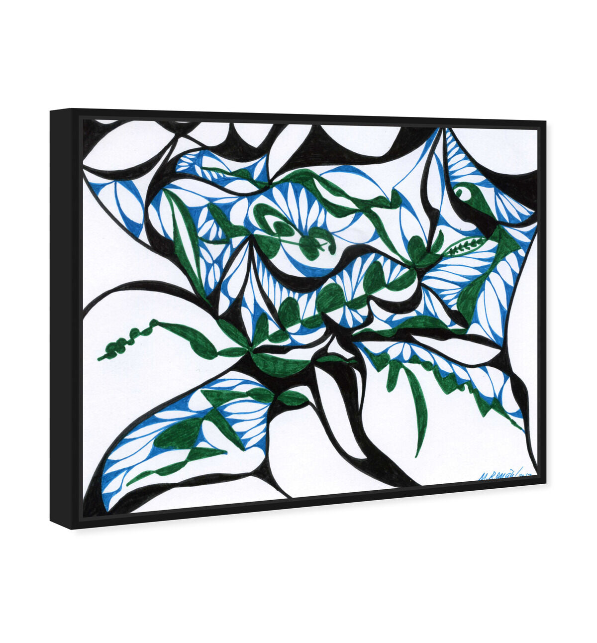 45x36/Framed Canvas/BFL