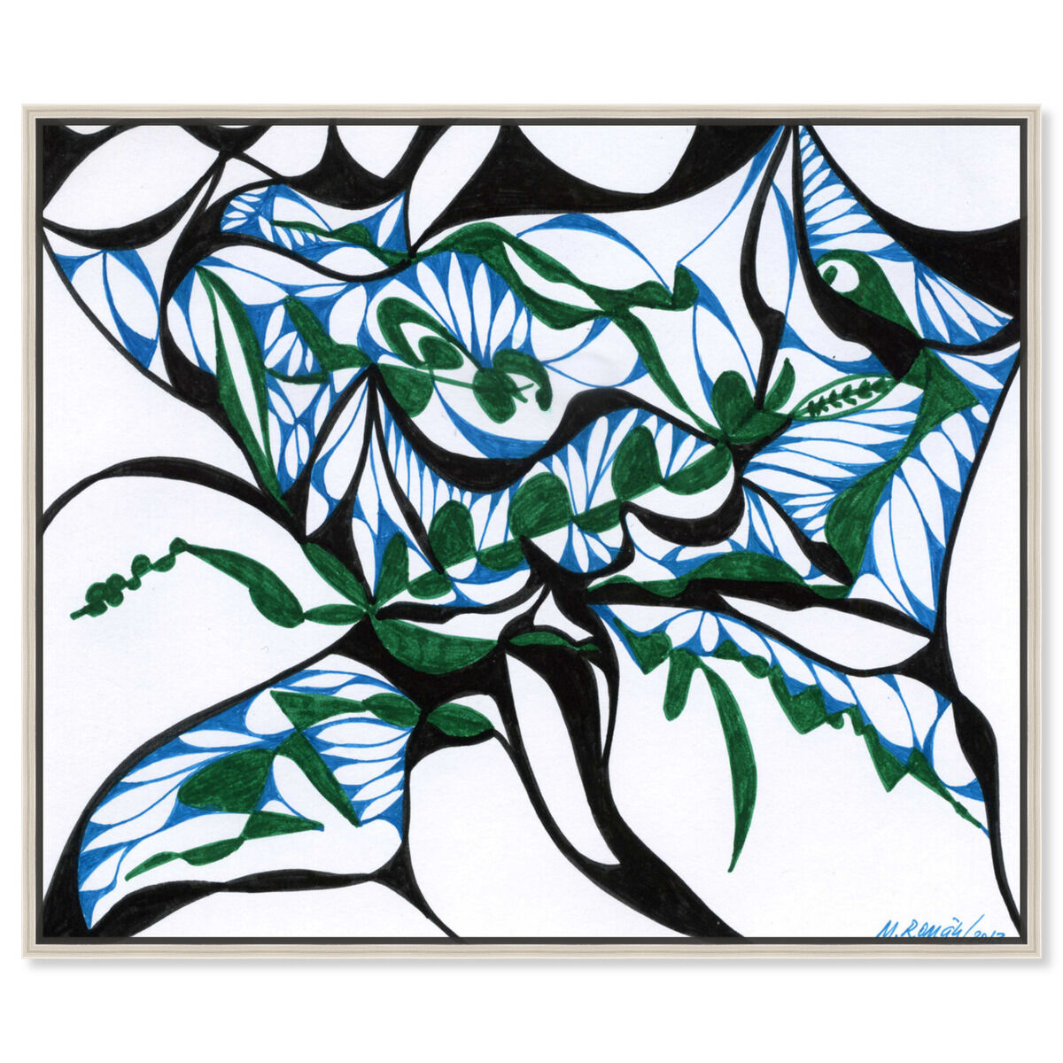 Swirling Ferns