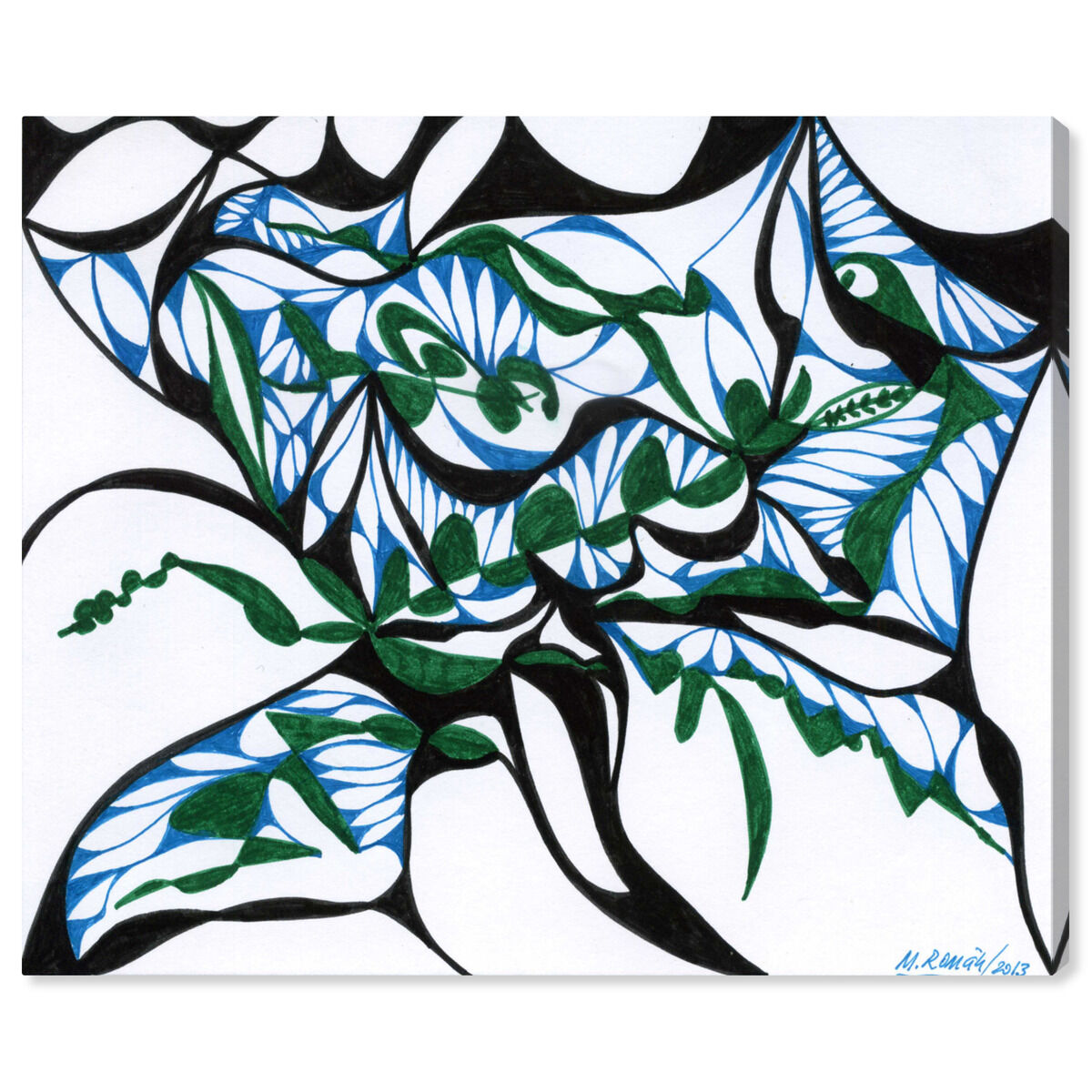 Swirling Ferns