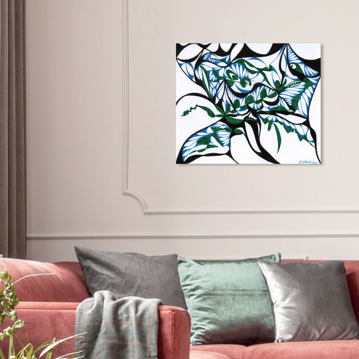 Swirling Ferns
