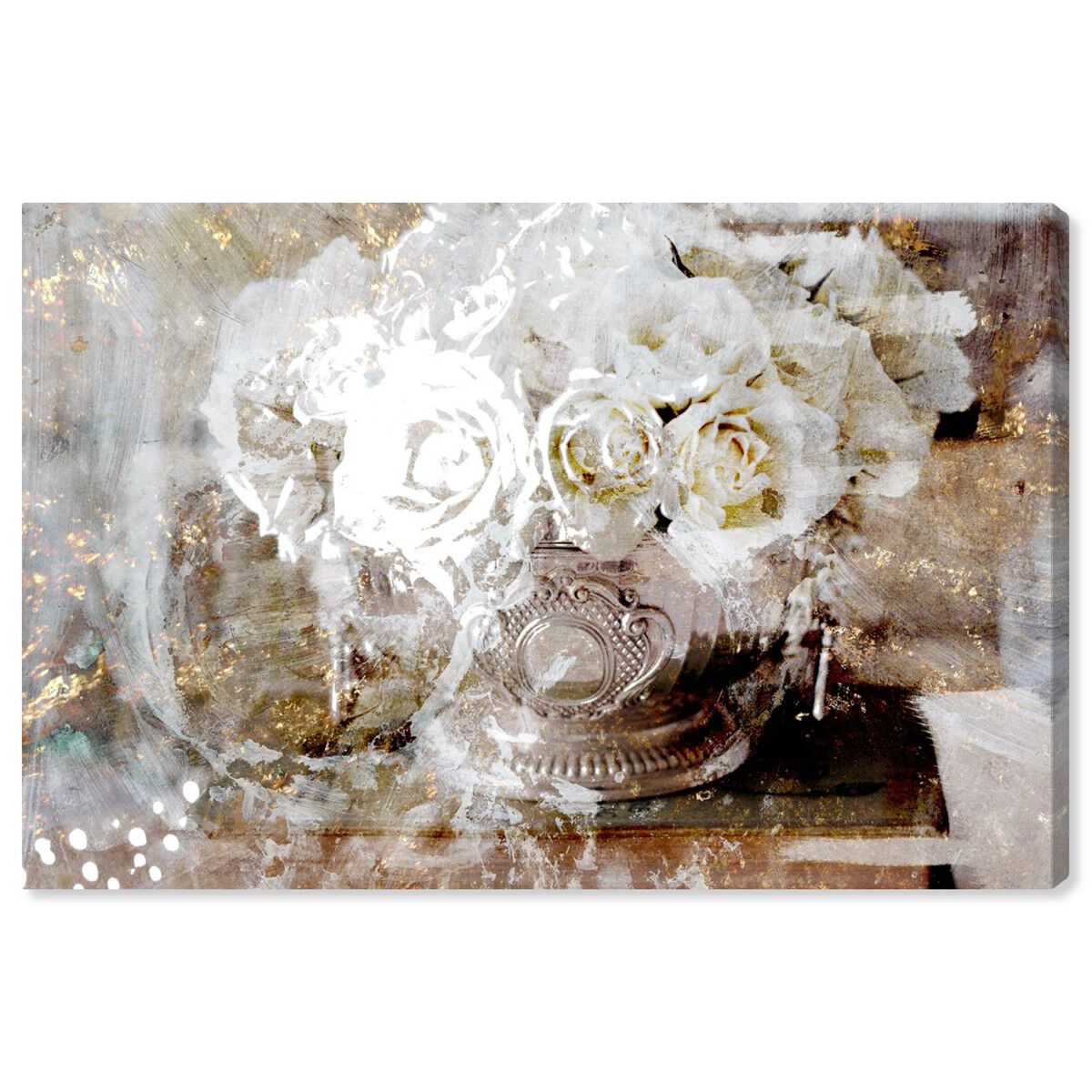 Serving Roses | Floral and Botanical Wall Art by Oliver Gal