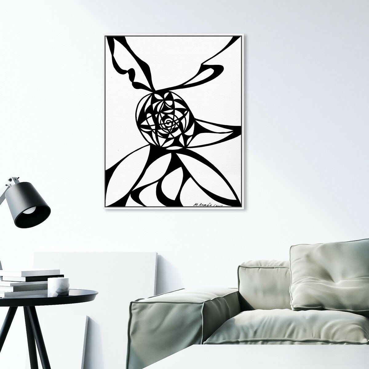 36x45/Framed Canvas/WFL