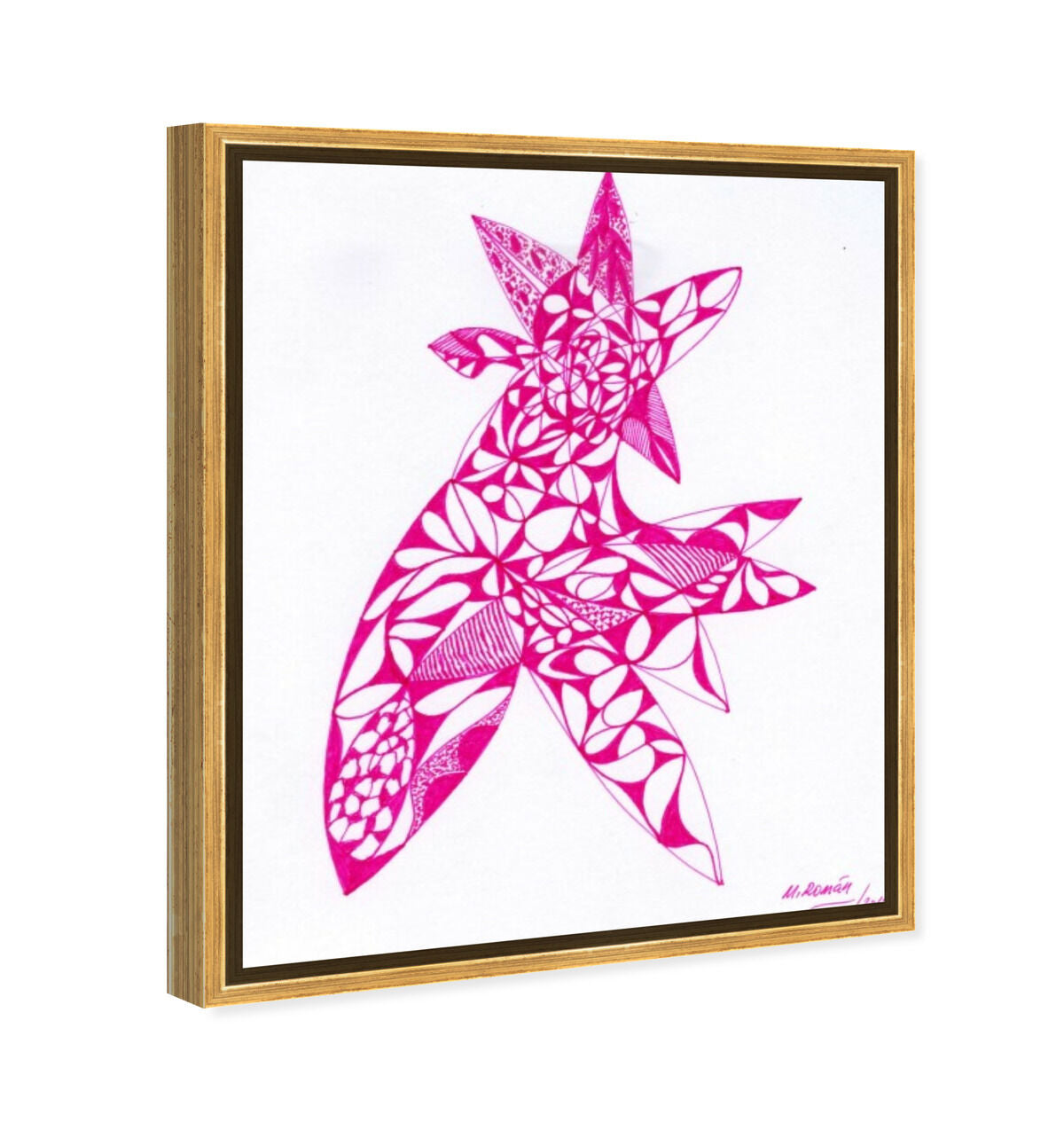 36x45/Framed Canvas/PSGLD