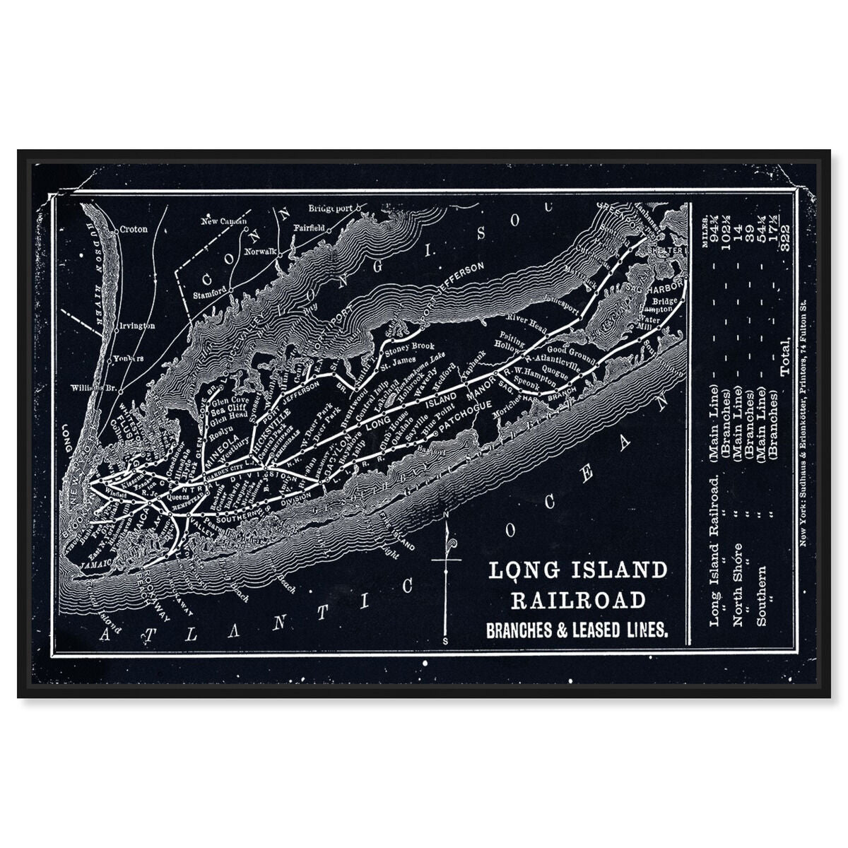 Long Island Rail Road Map