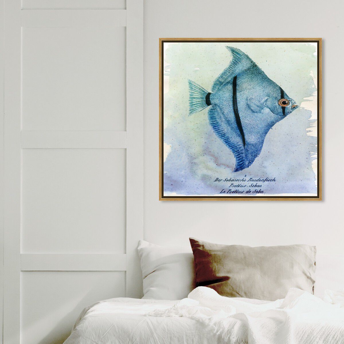40x40/Framed Canvas/PSGLD