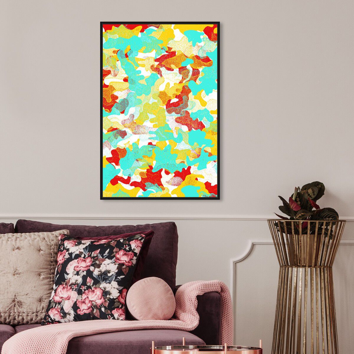 36x54/Framed Canvas/BFL
