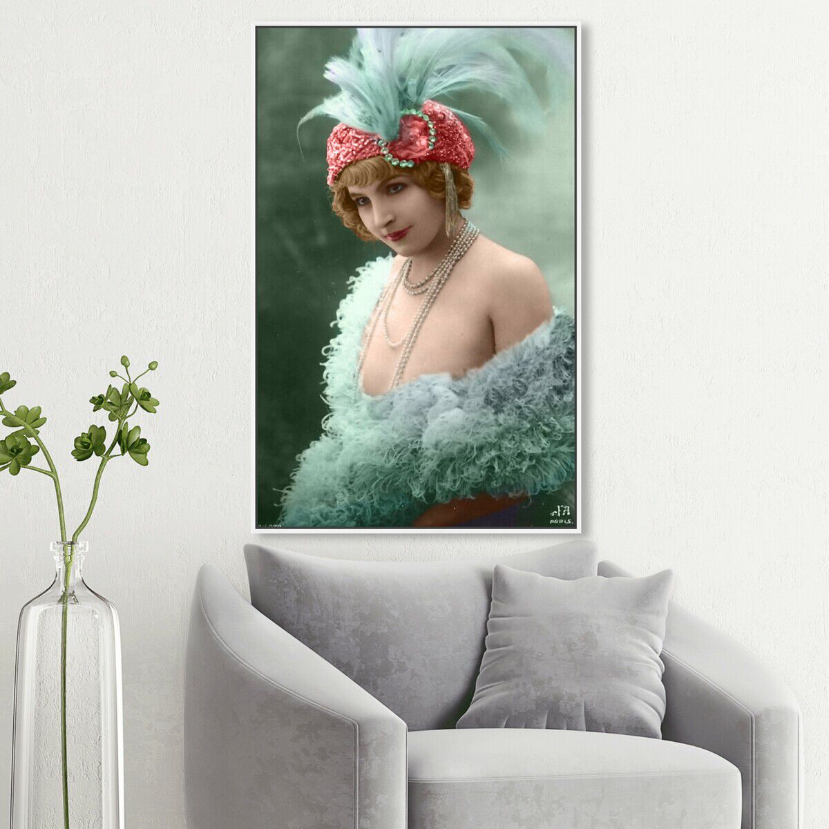 36x45/Framed Canvas/WFL