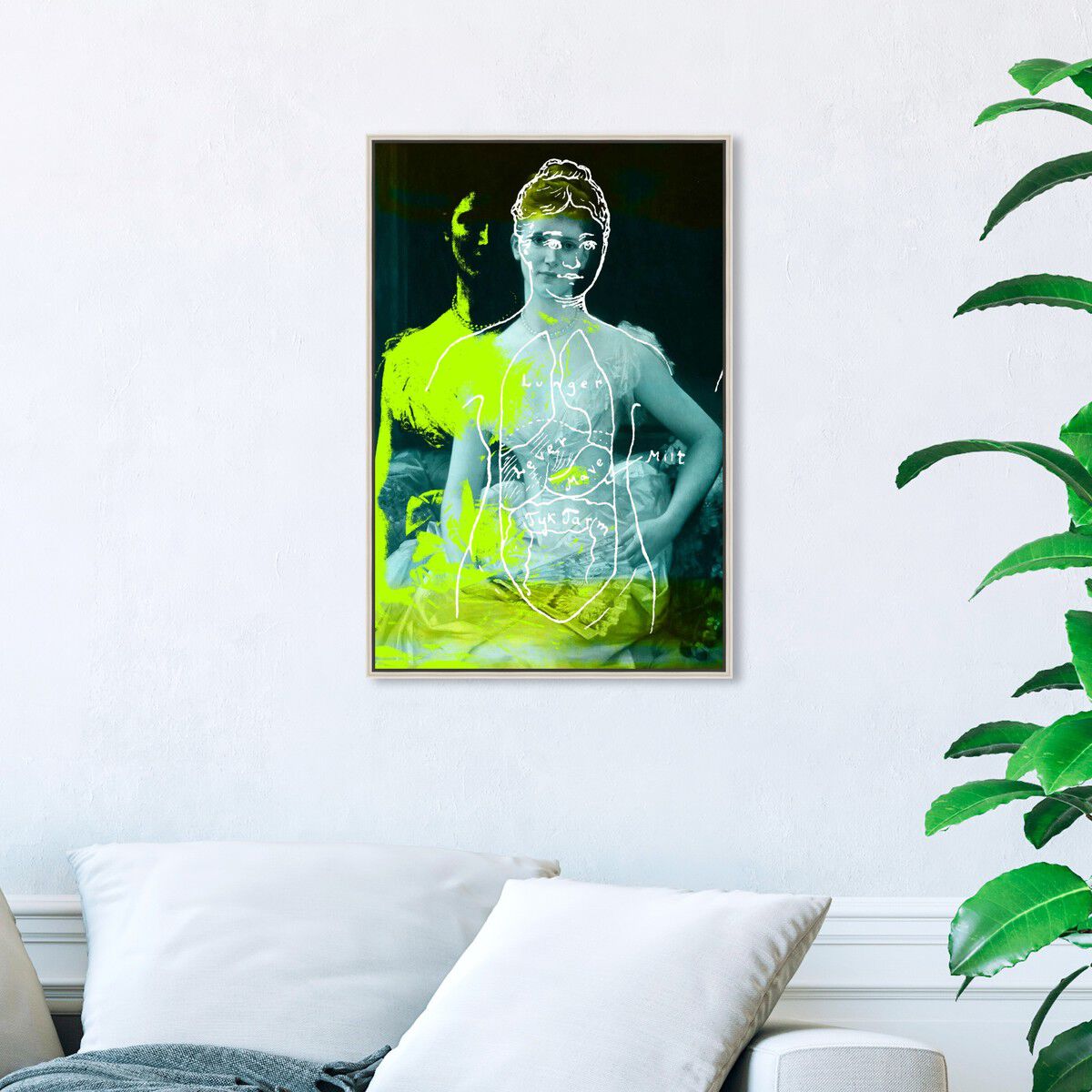 36x54/Framed Canvas/CFL
