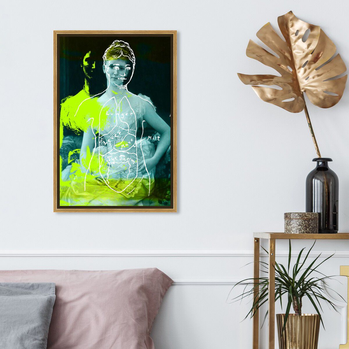 36x54/Framed Canvas/PSGLD