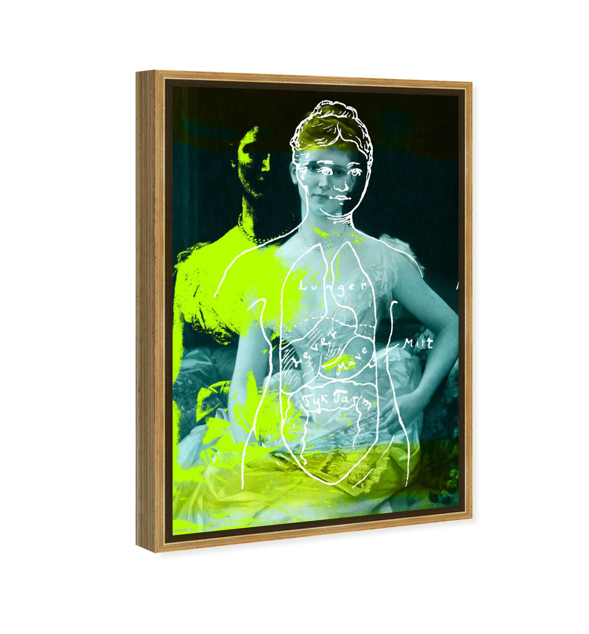 36x54/Framed Canvas/PSGLD