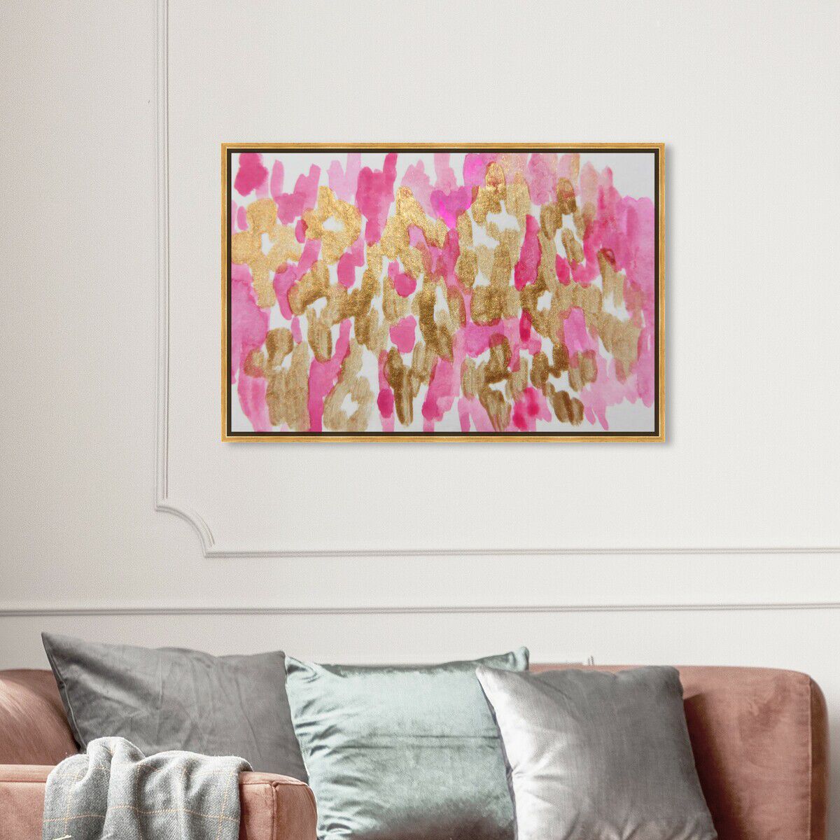 54x36/Framed Canvas/PSGLD
