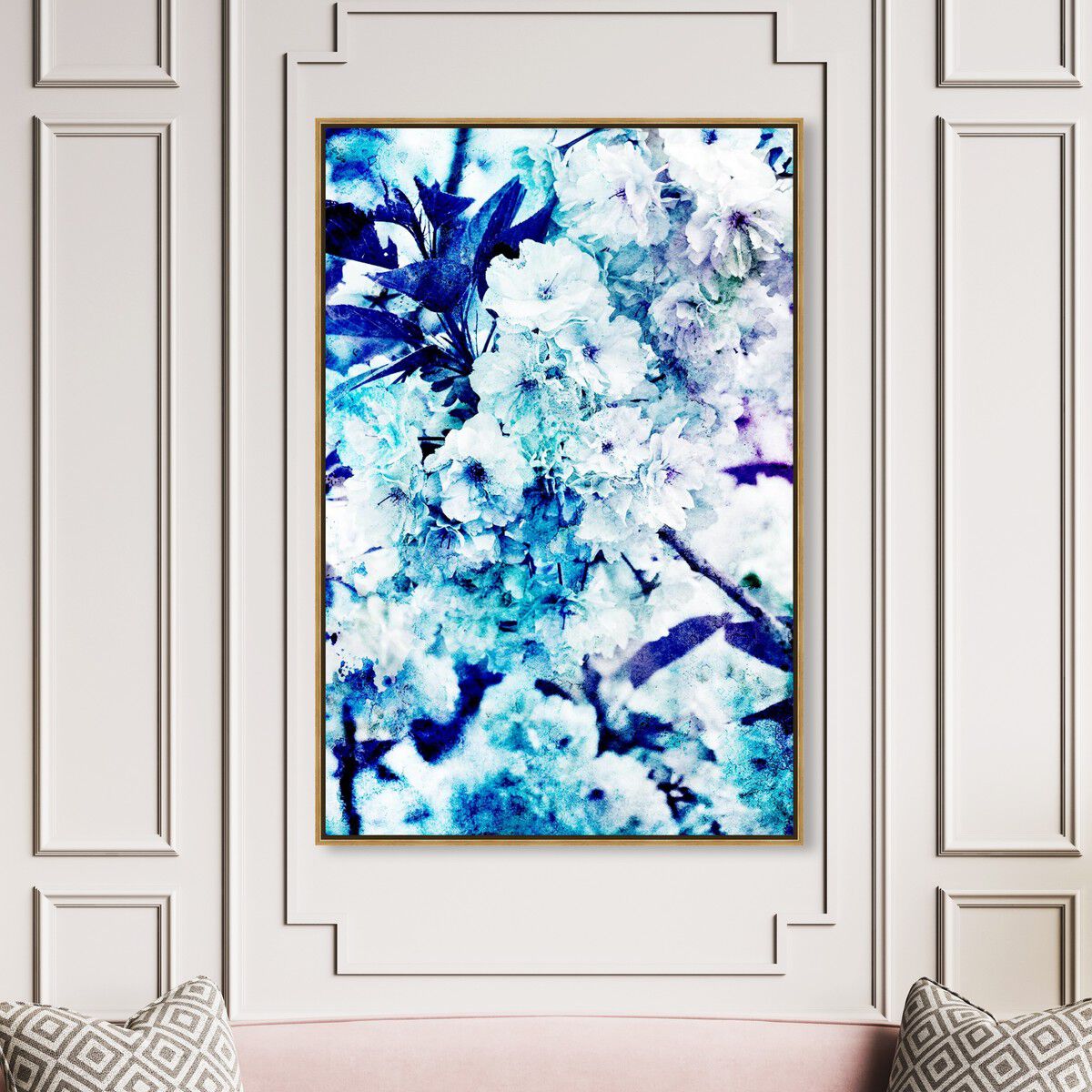 36x54/Framed Canvas/PSGLD