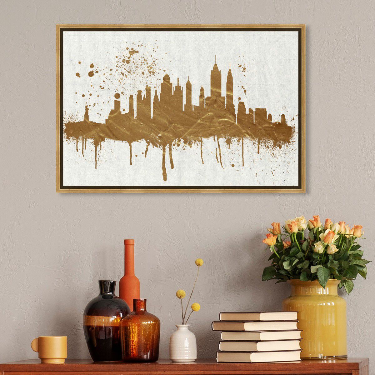 54x36/Framed Canvas/PSGLD