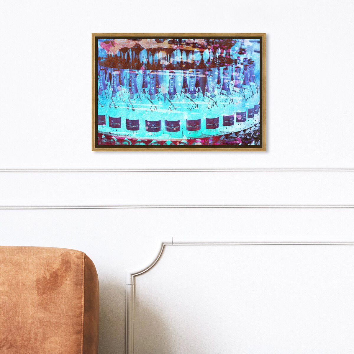 54x36/Framed Canvas/PSGLD