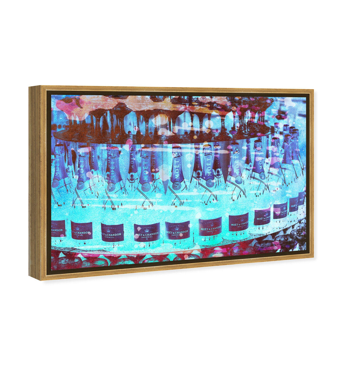 54x36/Framed Canvas/PSGLD