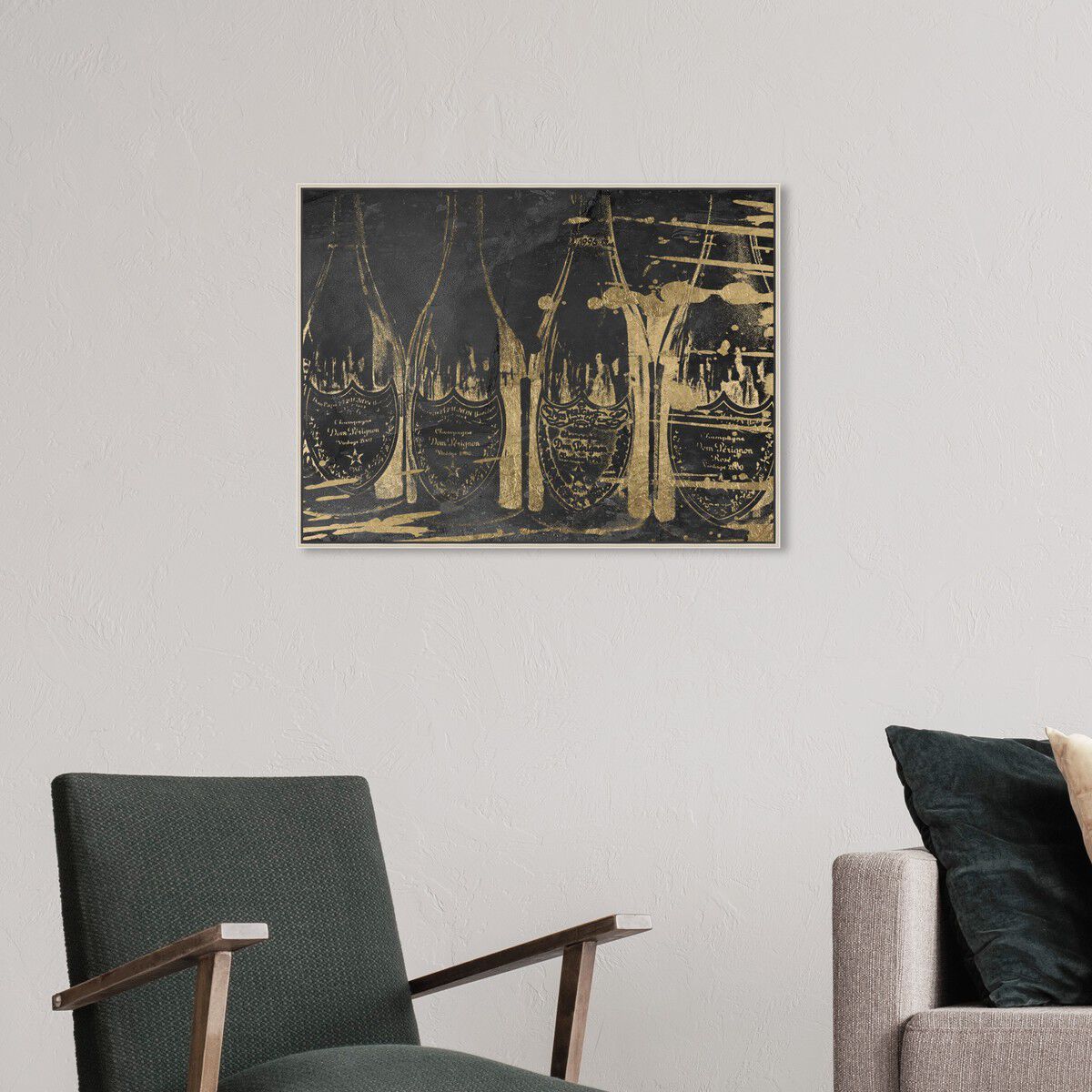 54x36/Framed Canvas/CFL