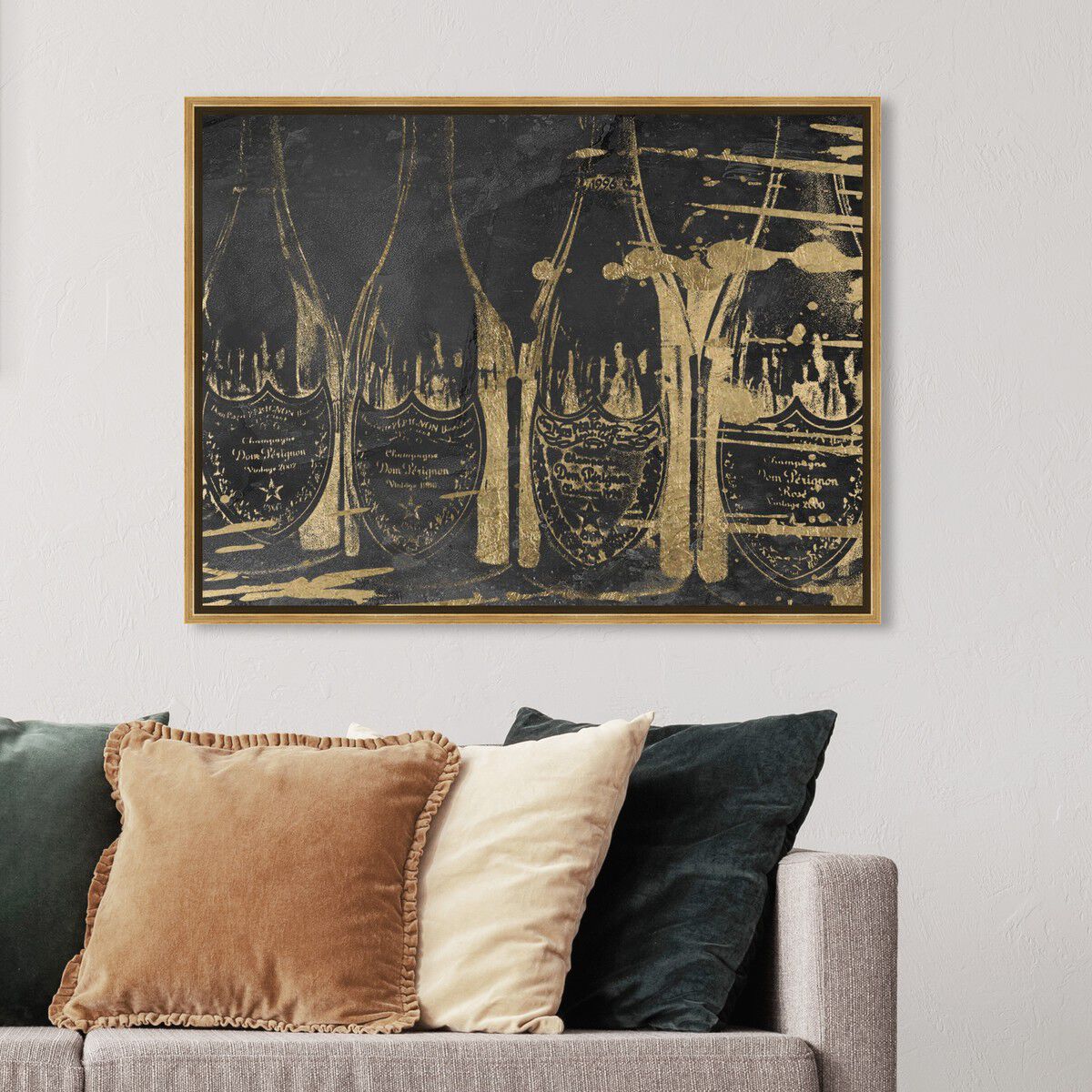54x36/Framed Canvas/PSGLD