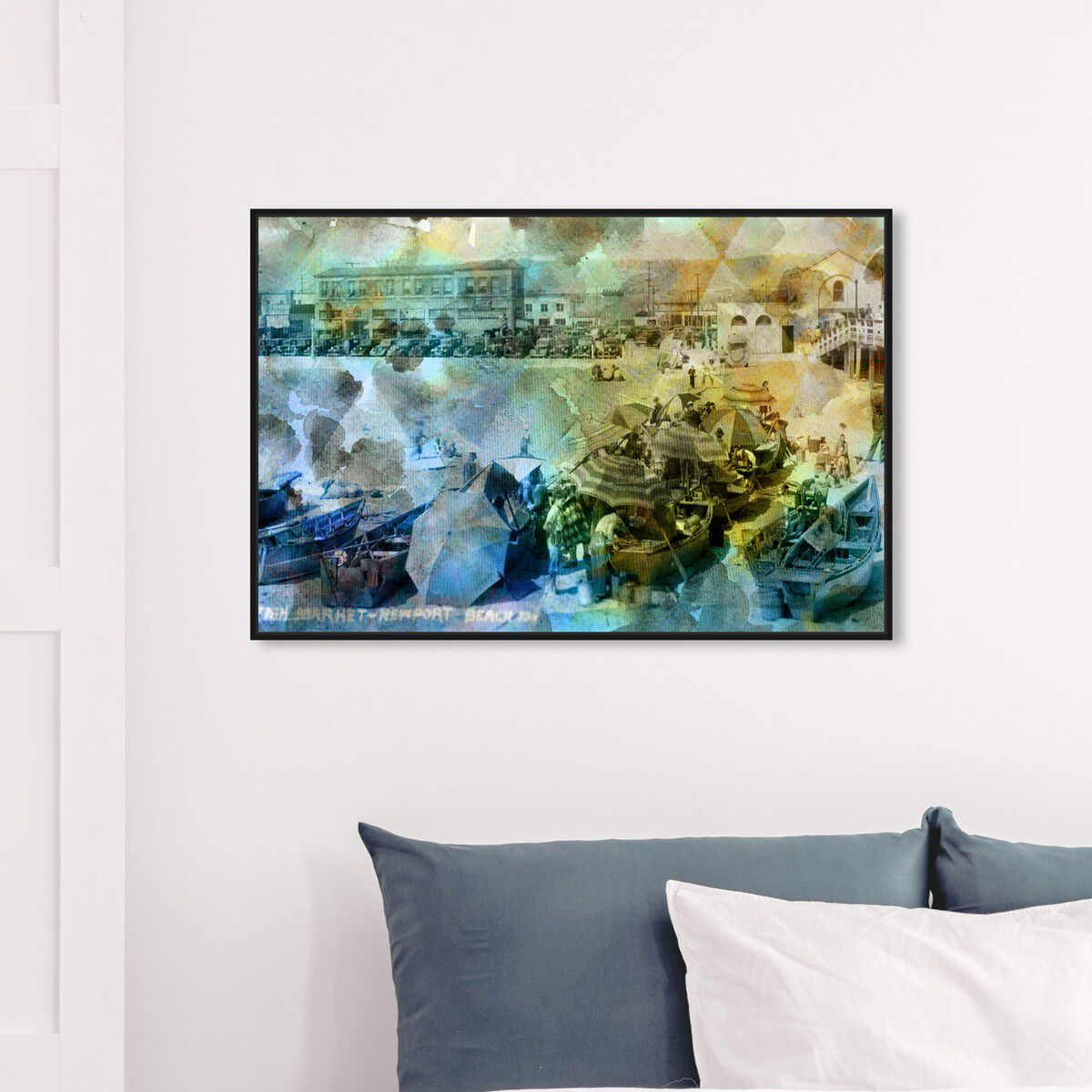 54x36/Framed Canvas/BFL