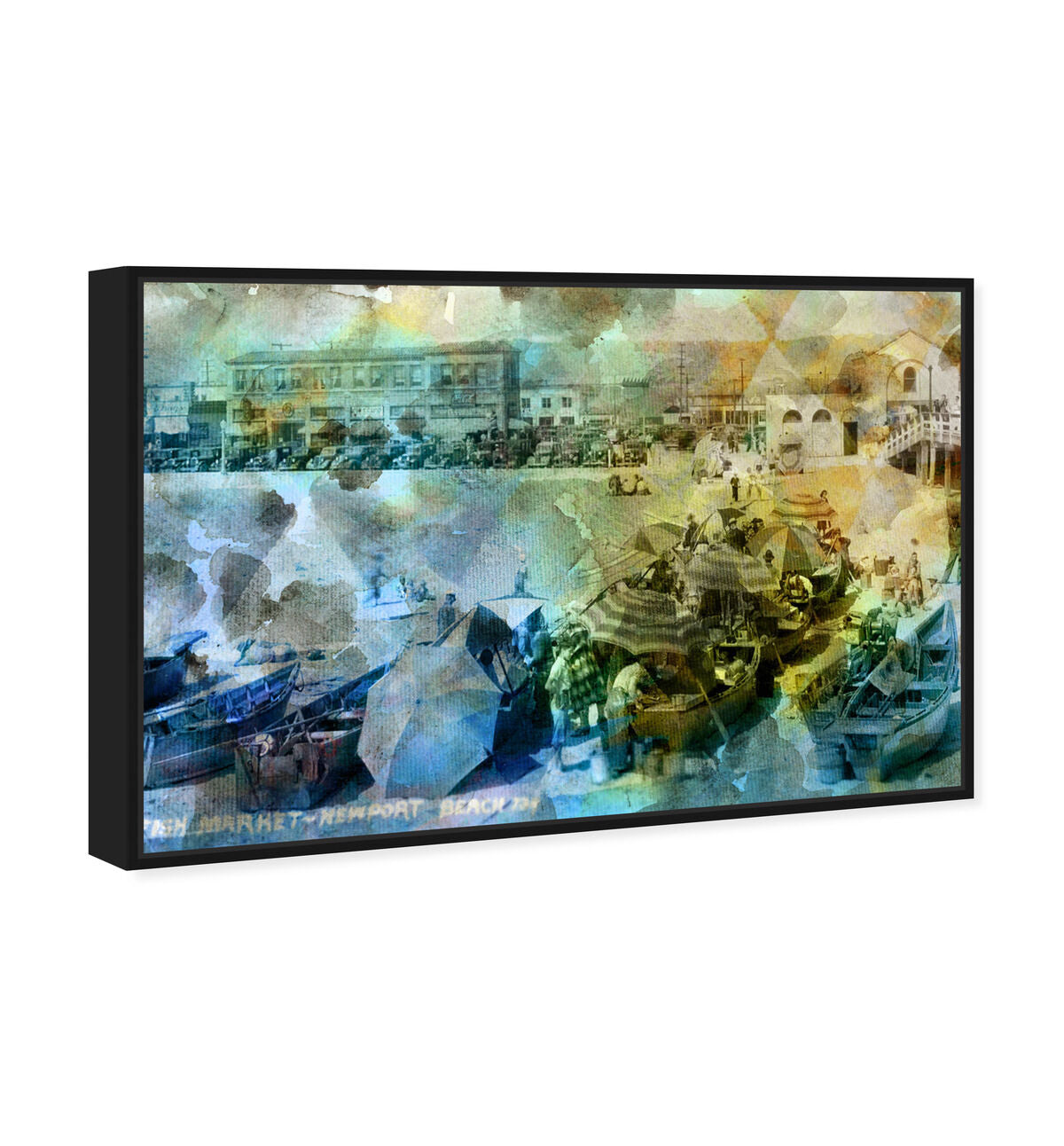 54x36/Framed Canvas/BFL
