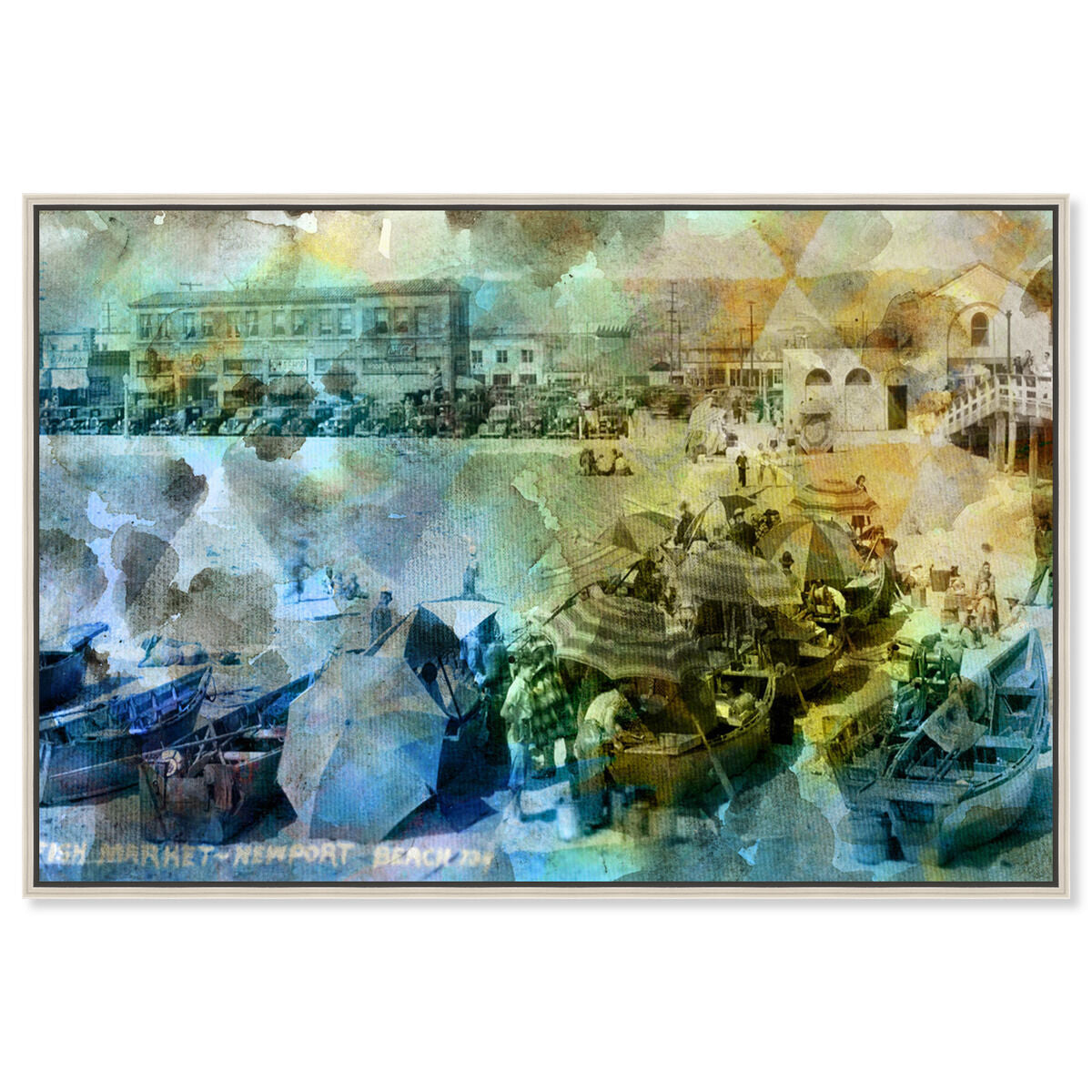 54x36/Framed Canvas/CFL