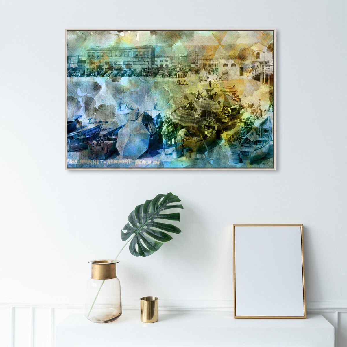 54x36/Framed Canvas/CFL