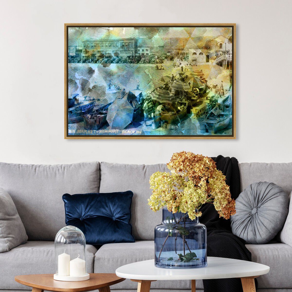 54x36/Framed Canvas/PSGLD