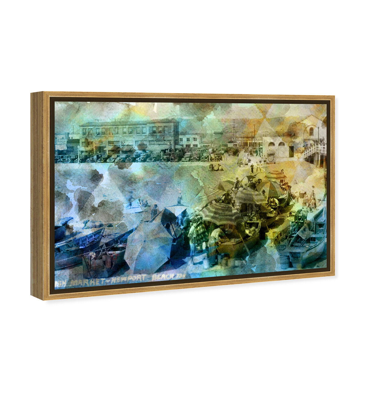 54x36/Framed Canvas/PSGLD