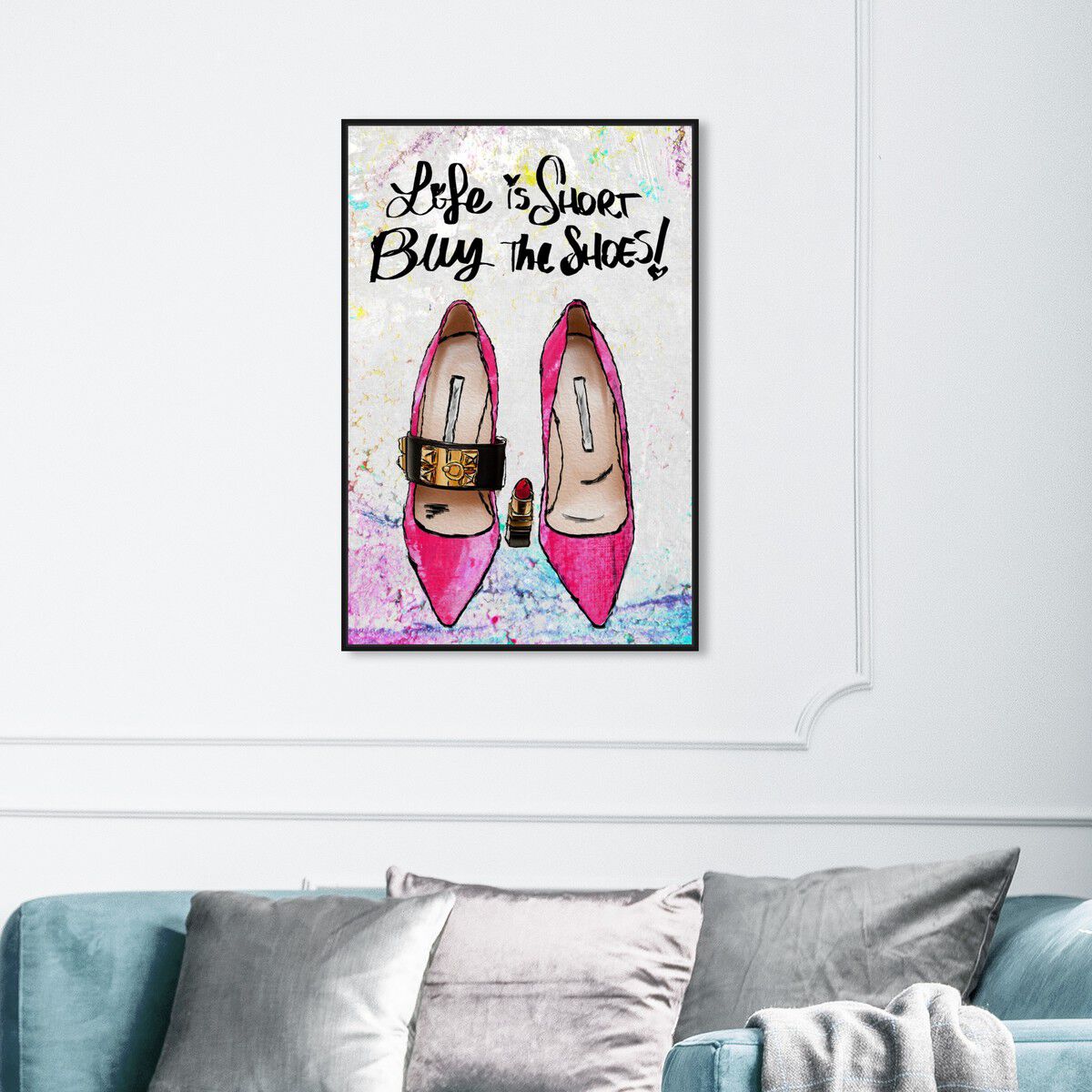 36x54/Framed Canvas/BFL