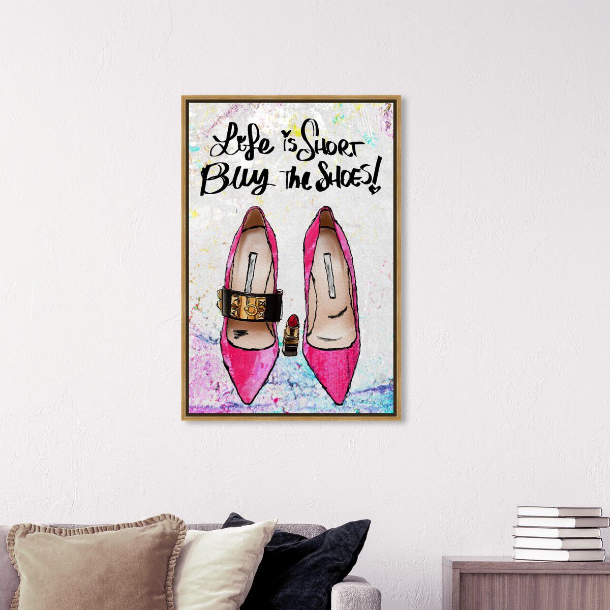 36x54/Framed Canvas/PSGLD
