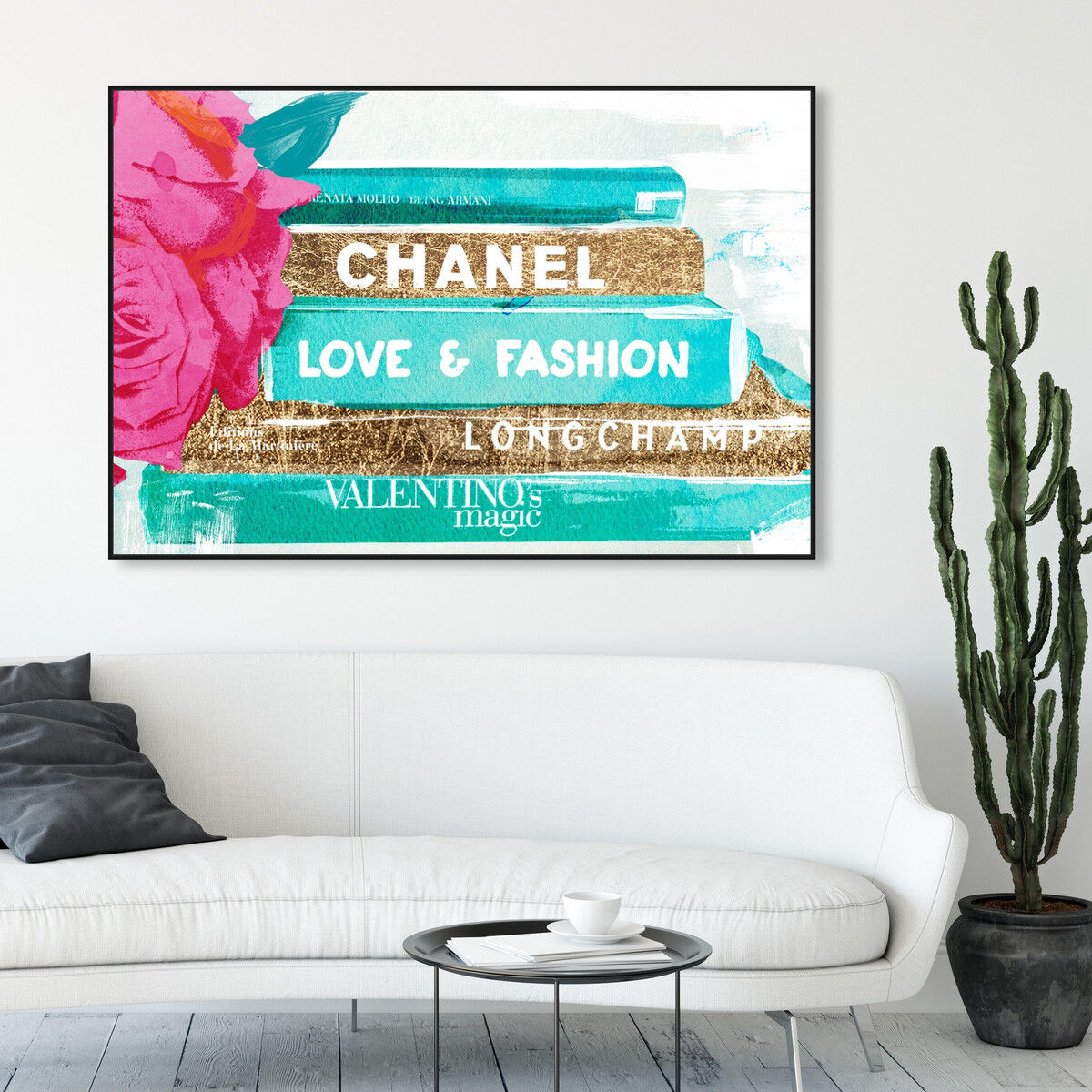 54x36/Framed Canvas/BFL