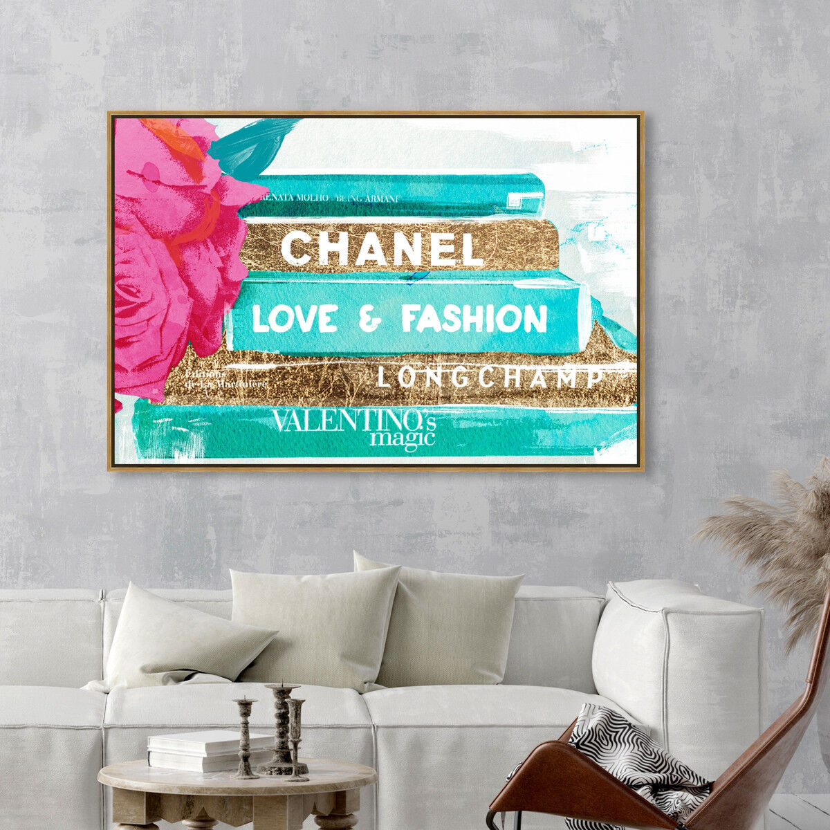 54x36/Framed Canvas/PSGLD