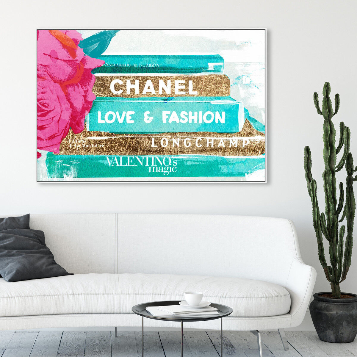 54x36/Framed Canvas/WFL