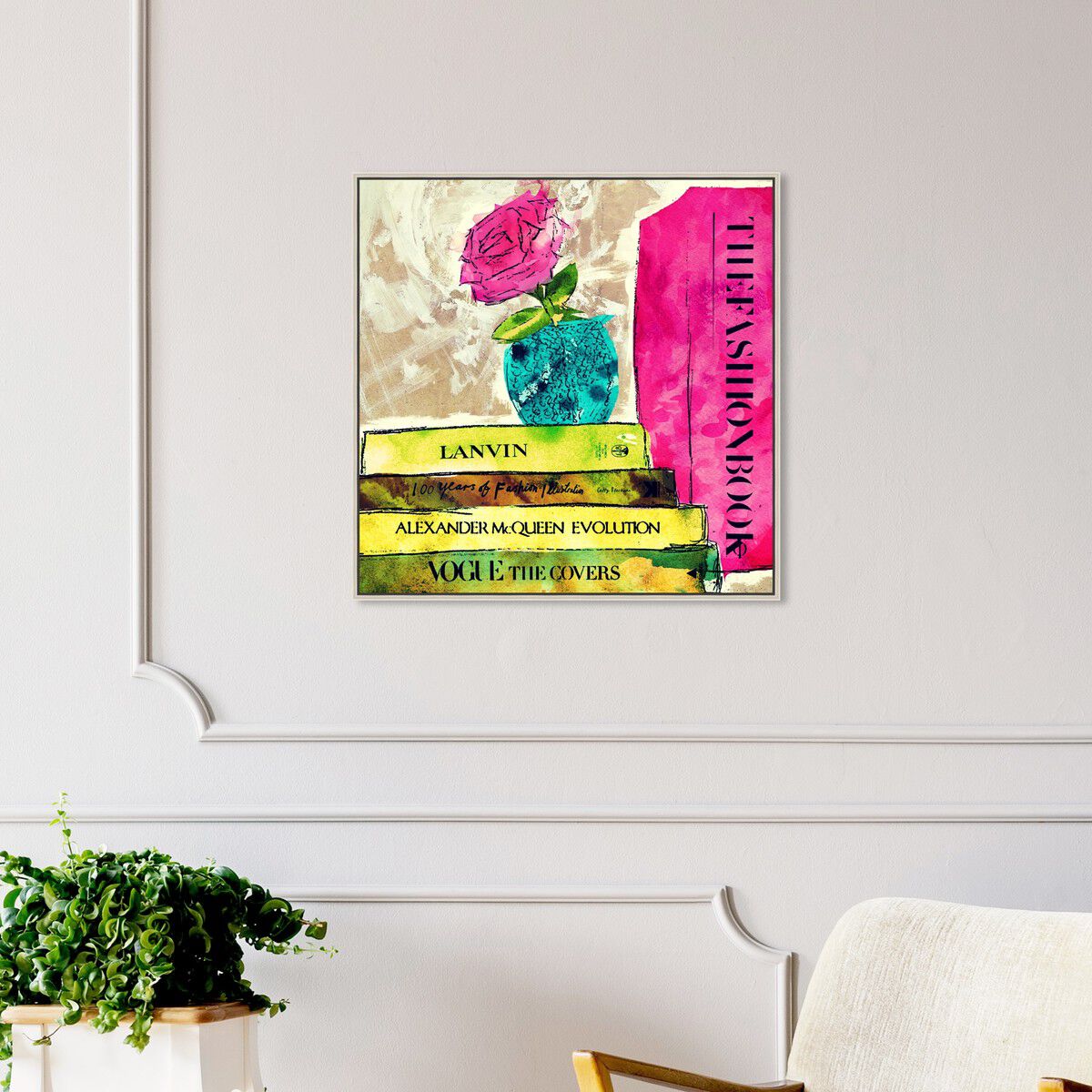 40x40/Framed Canvas/CFL