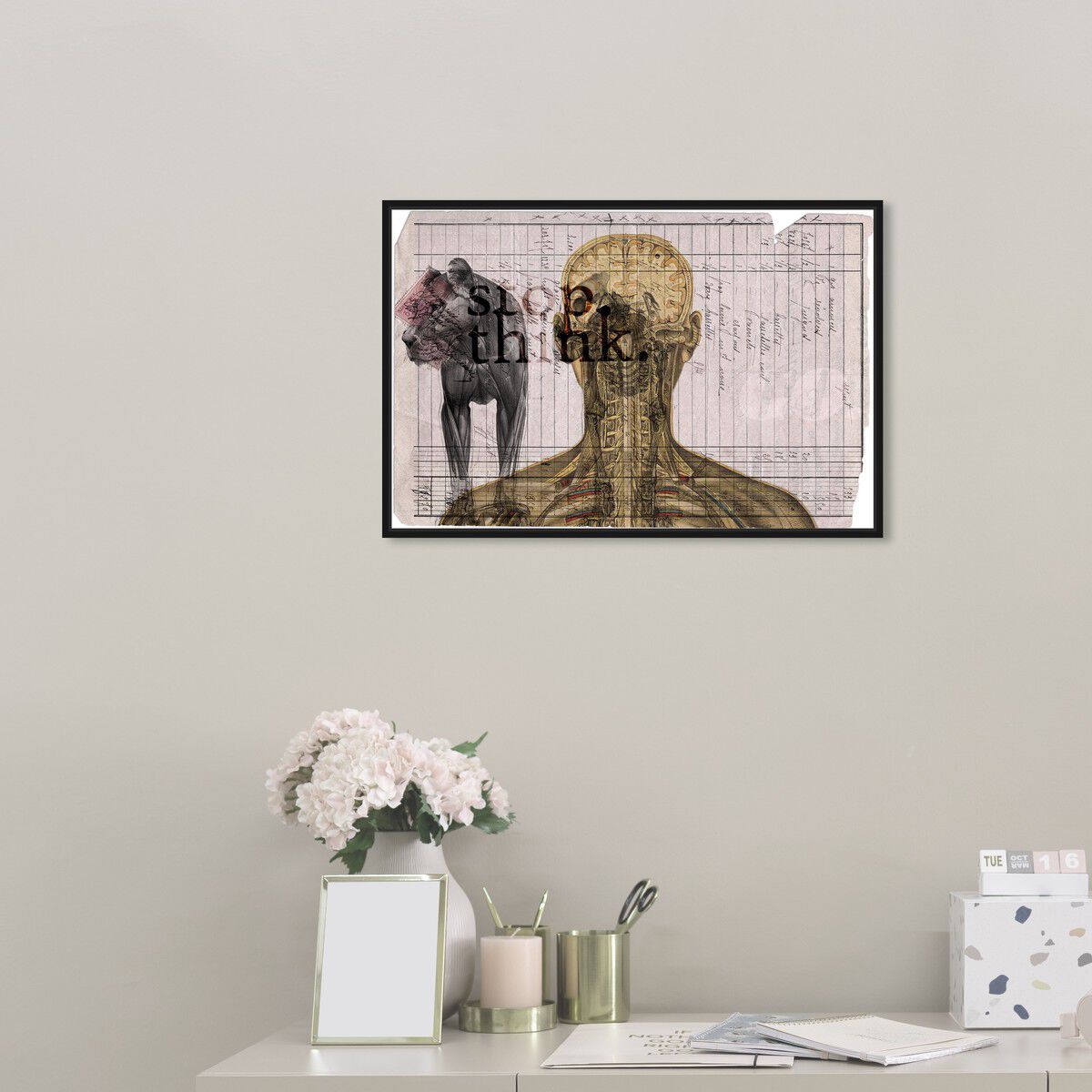 54x36/Framed Canvas/BFL