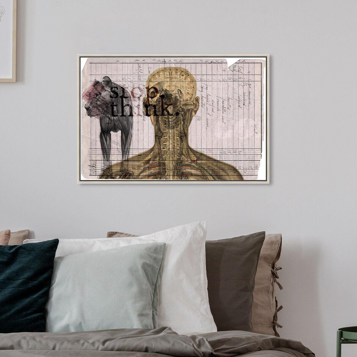 54x36/Framed Canvas/CFL