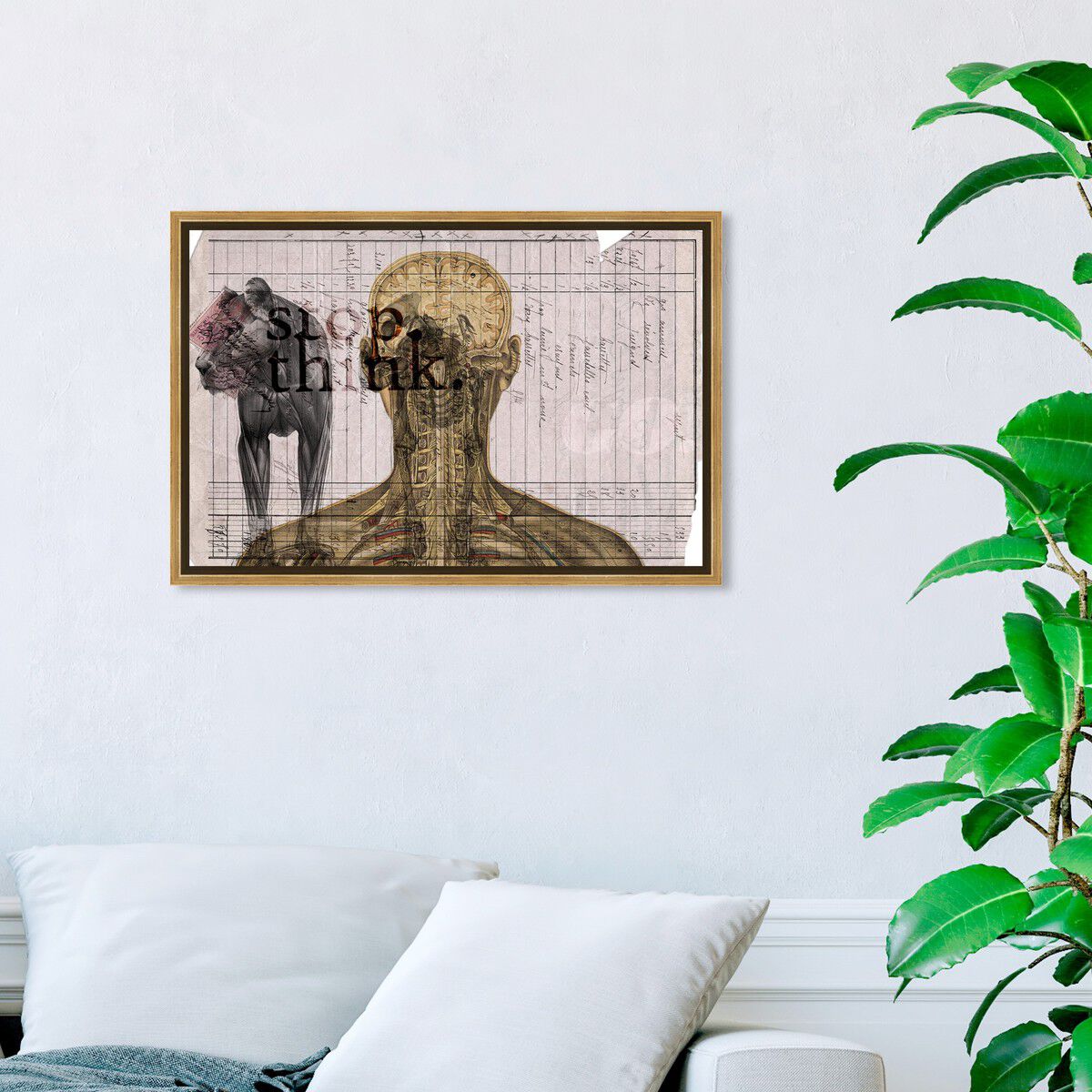 54x36/Framed Canvas/PSGLD