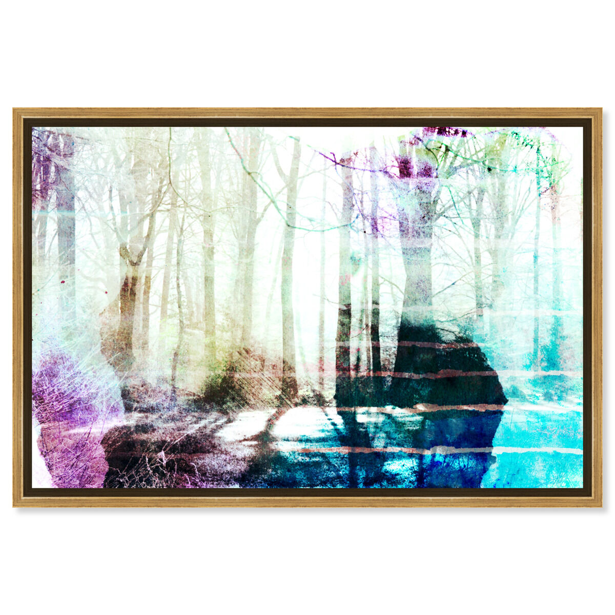 54x36/Framed Canvas/PSGLD