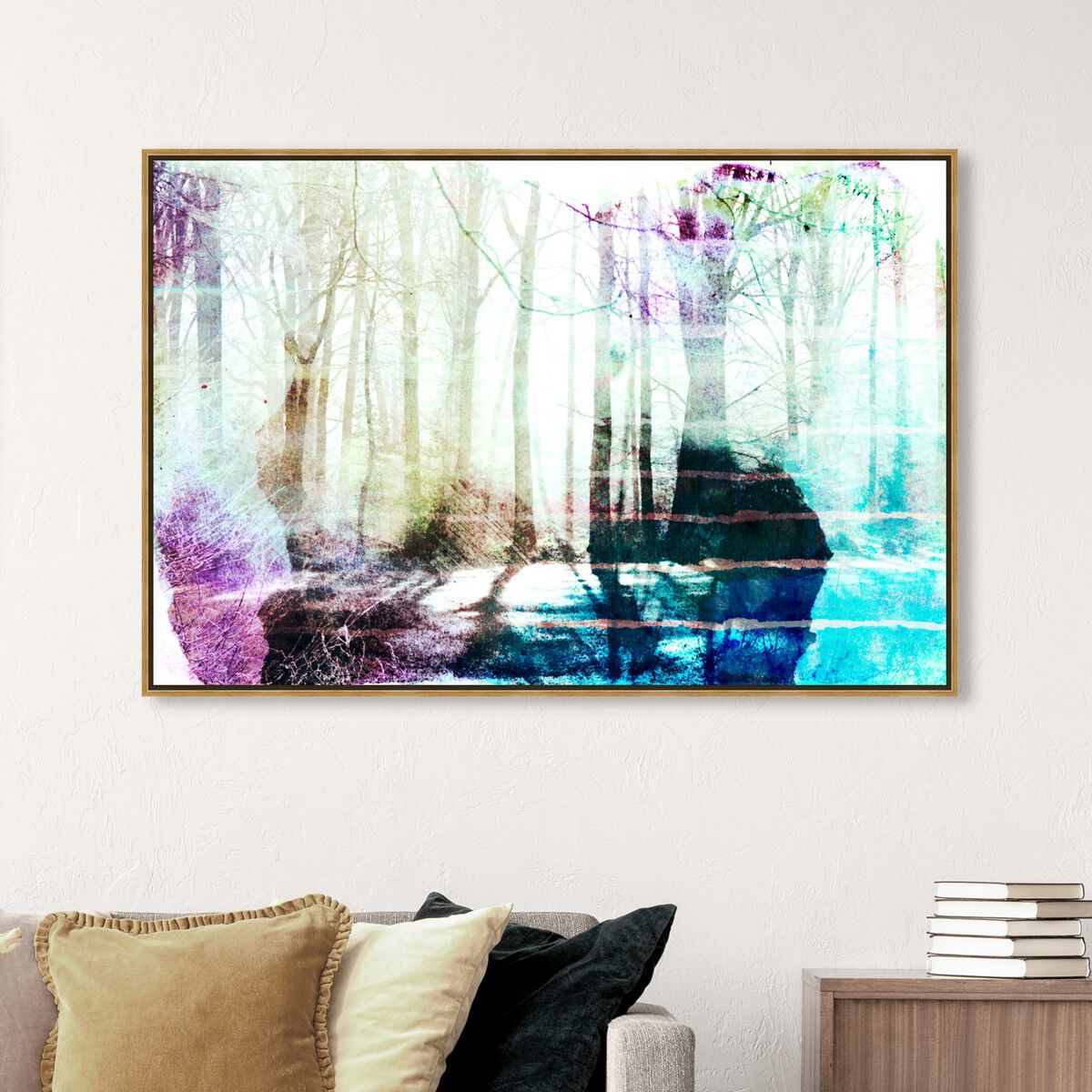 54x36/Framed Canvas/PSGLD