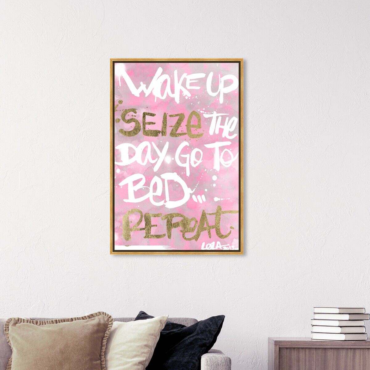 36x54/Framed Canvas/PSGLD