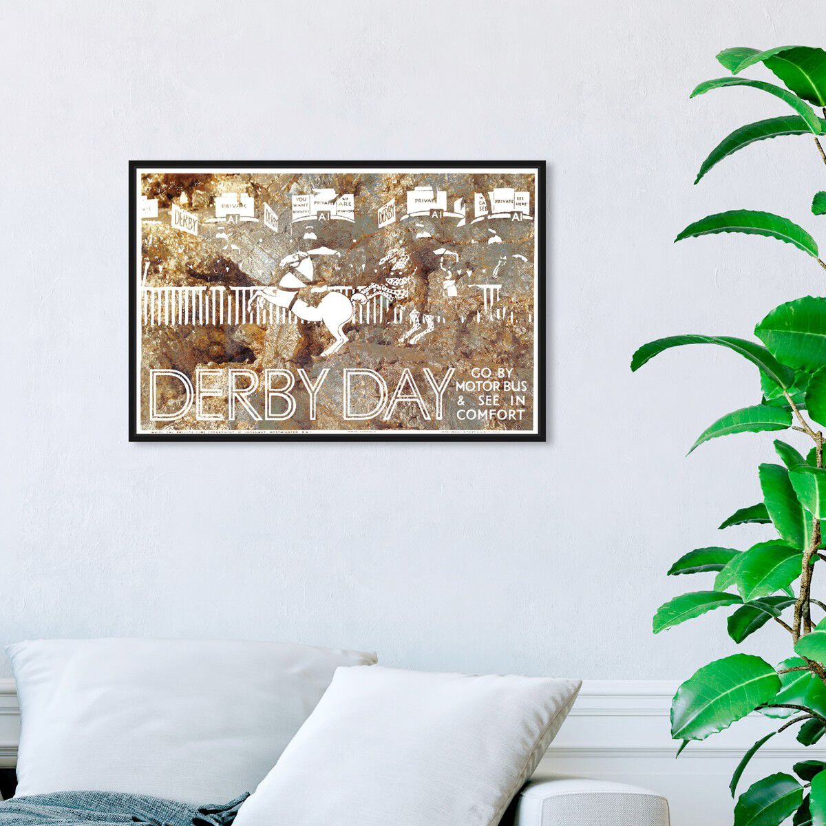54x36/Framed Canvas/BFL
