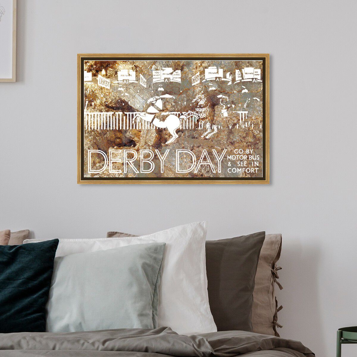 54x36/Framed Canvas/PSGLD