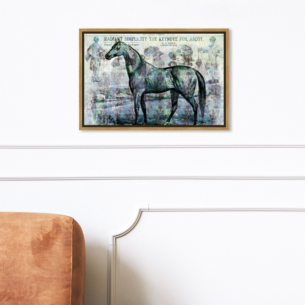 54x36/Framed Canvas/PSGLD