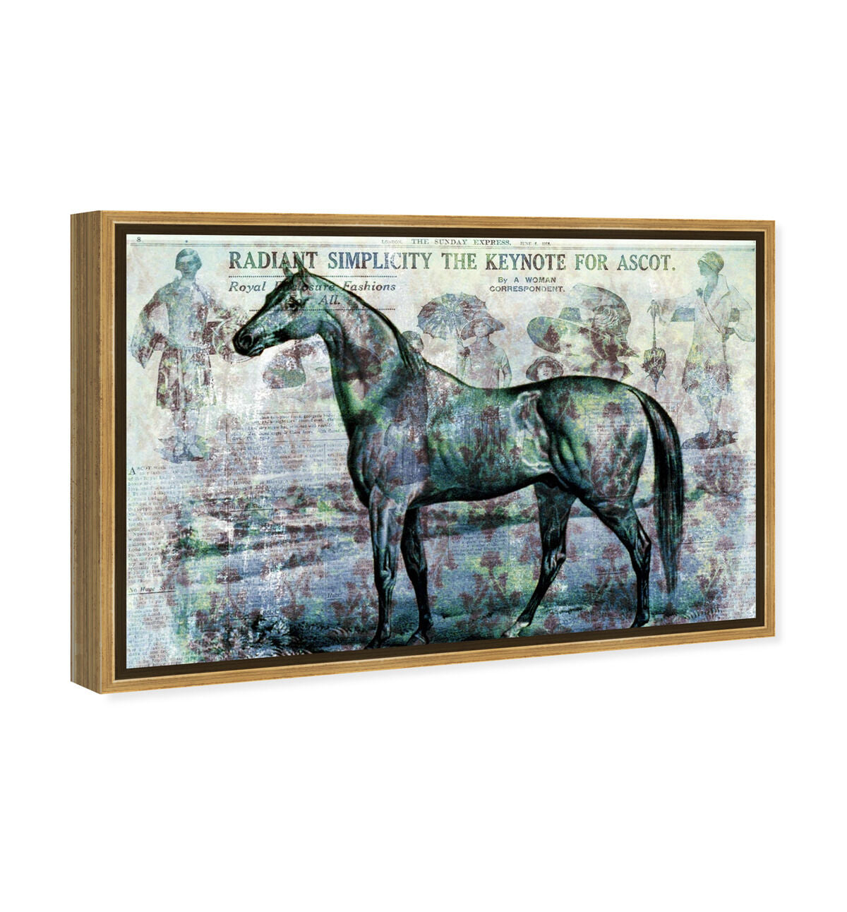 54x36/Framed Canvas/PSGLD