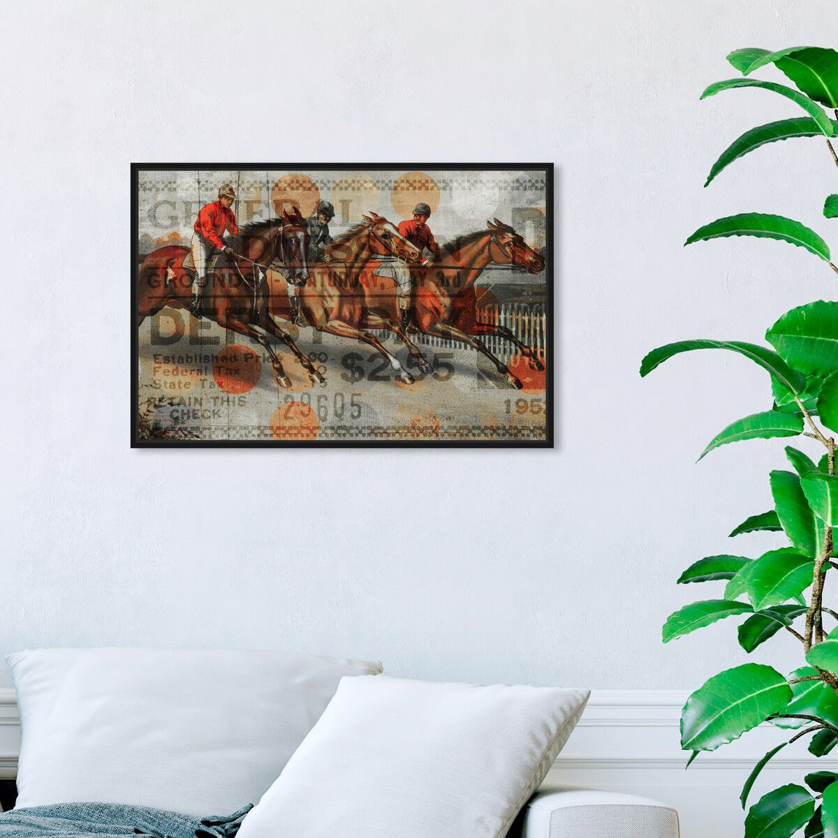 54x36/Framed Canvas/BFL