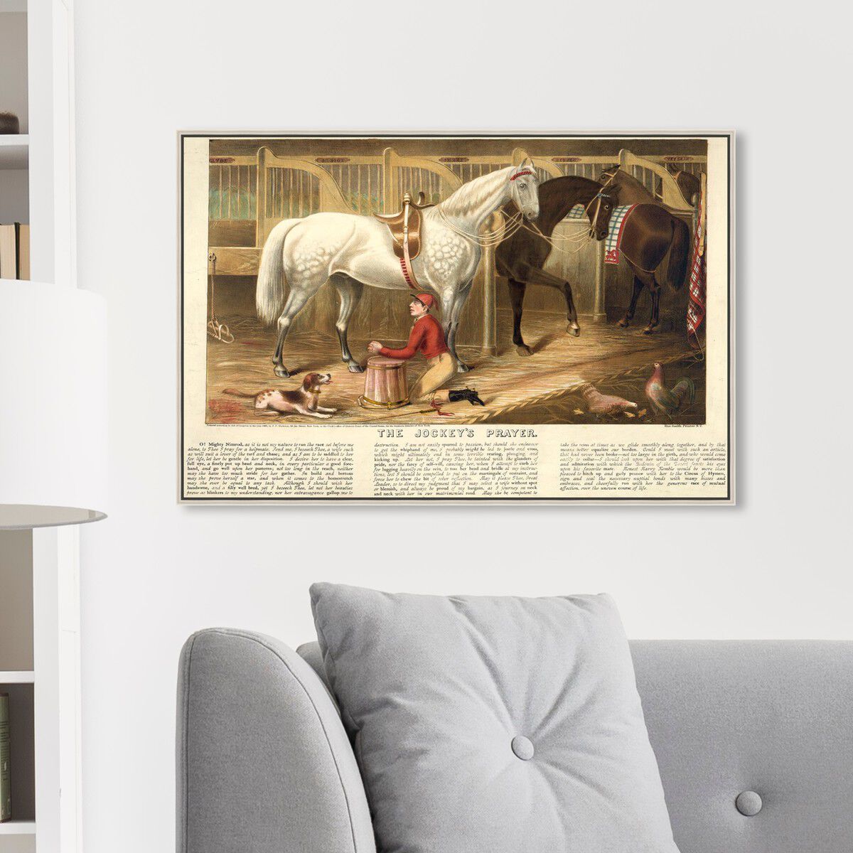 54x36/Framed Canvas/CFL